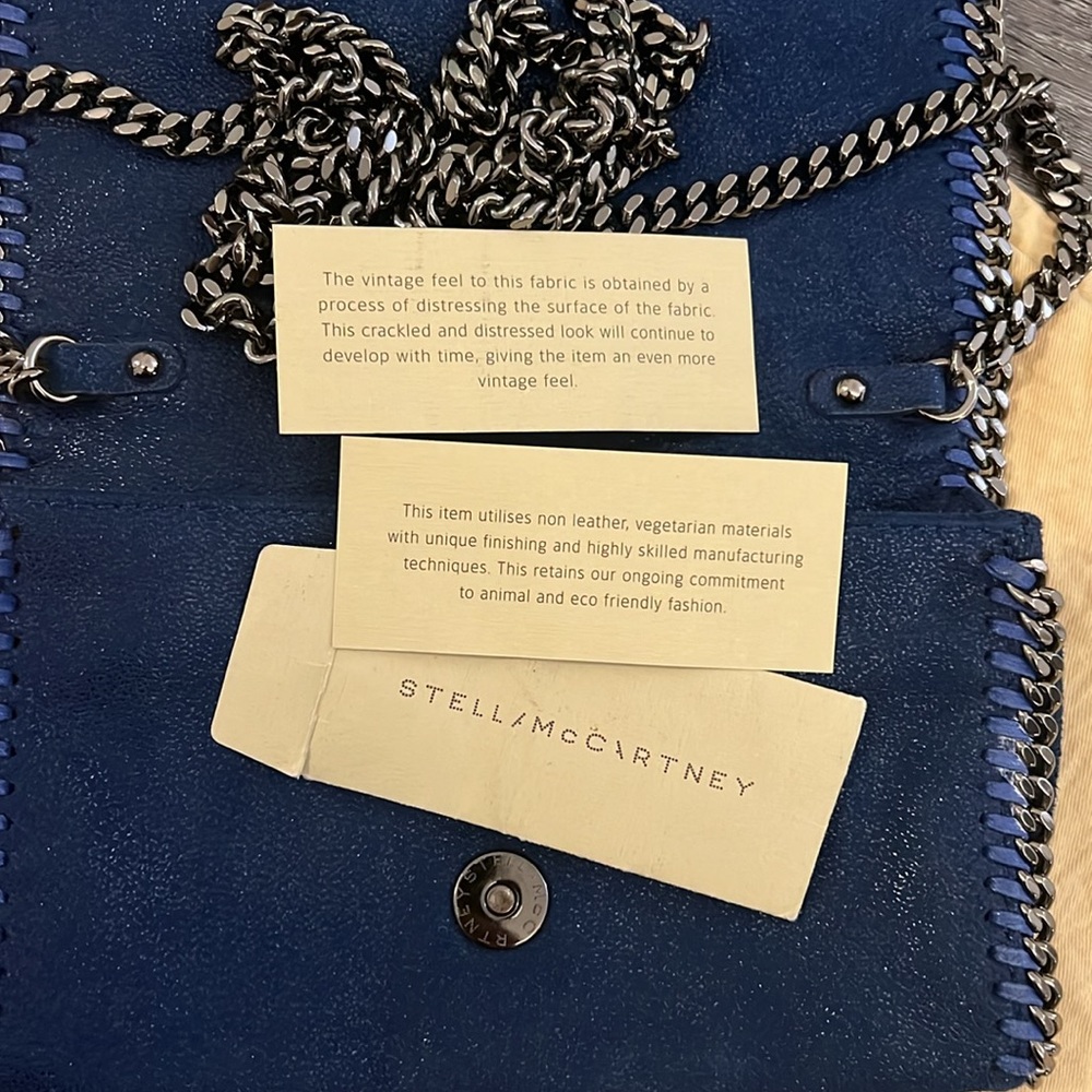 Stella McCartney Falabella blue crossbody bag - Picture 12 of 15